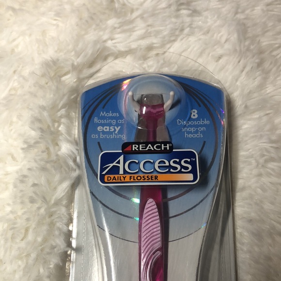 Reach Access Daily Floss Pink Fuchsia 36 DisposableSnap-on Heads NWT 🩷 - Picture 4 of 5